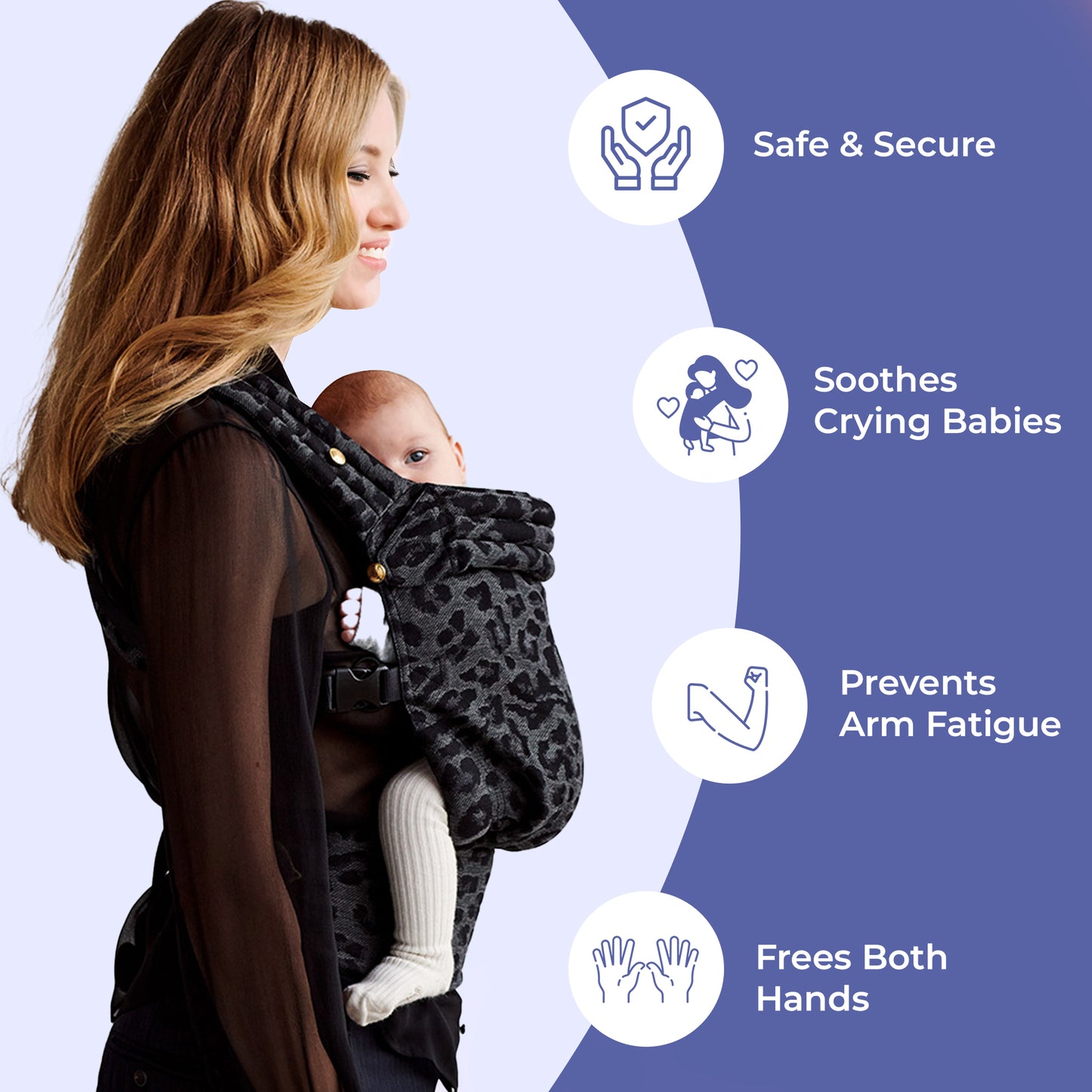 Classic Baby Carrier - For Newborn to Toddler