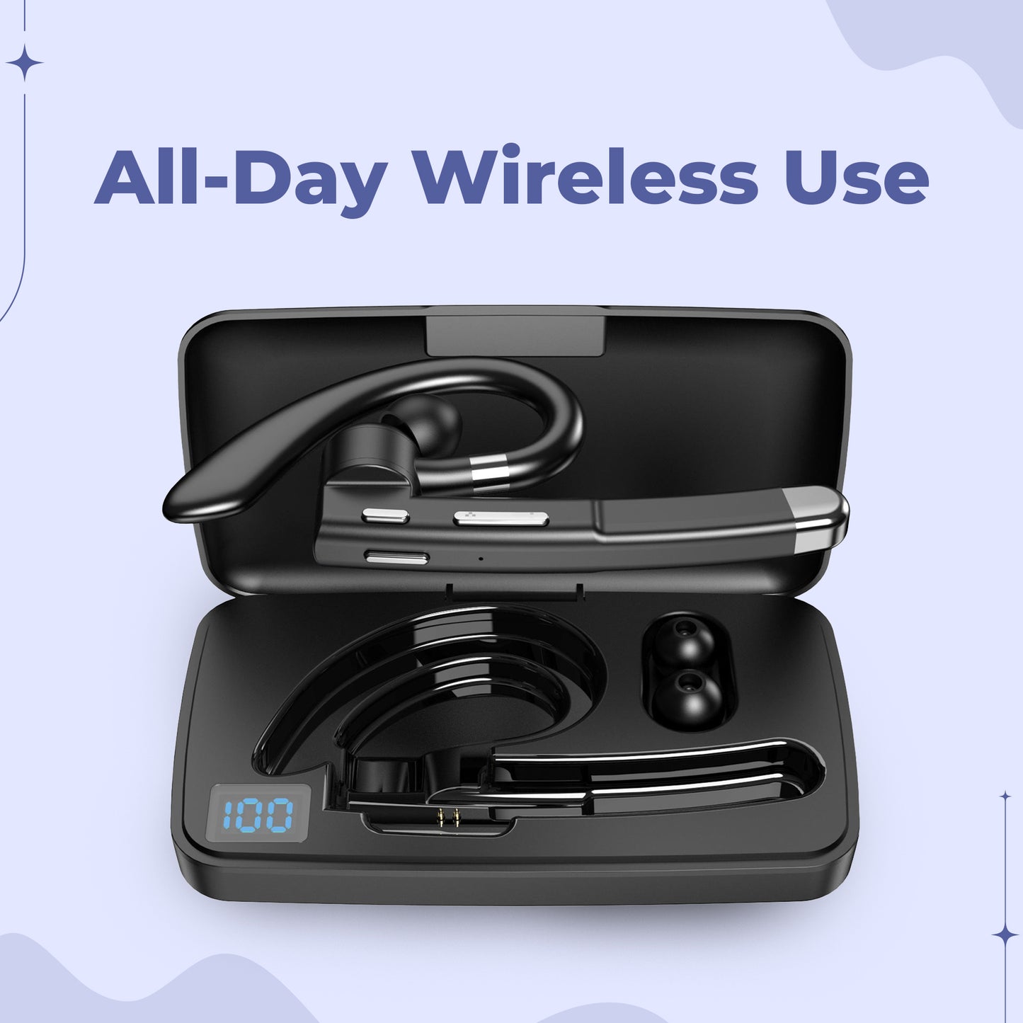 Dual Mic Noise Cancelling Headset – Superior noise cancellation