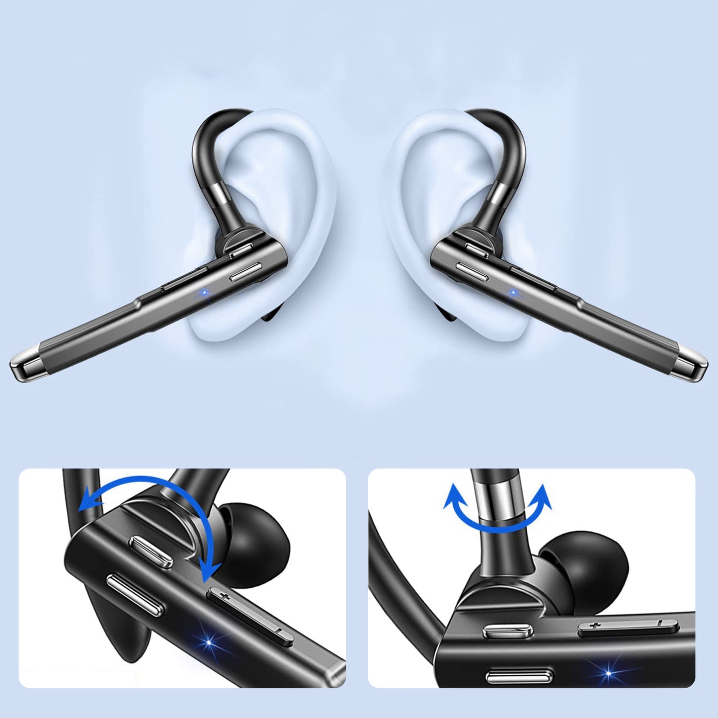 Dual Mic Noise Cancelling Headset – Superior noise cancellation