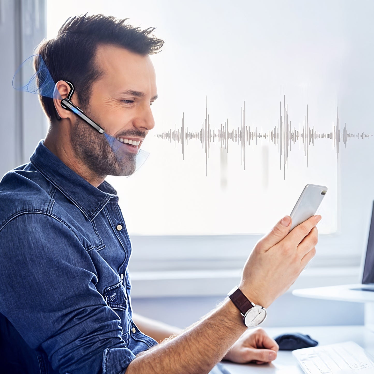 Dual Mic Noise Cancelling Headset – Superior noise cancellation