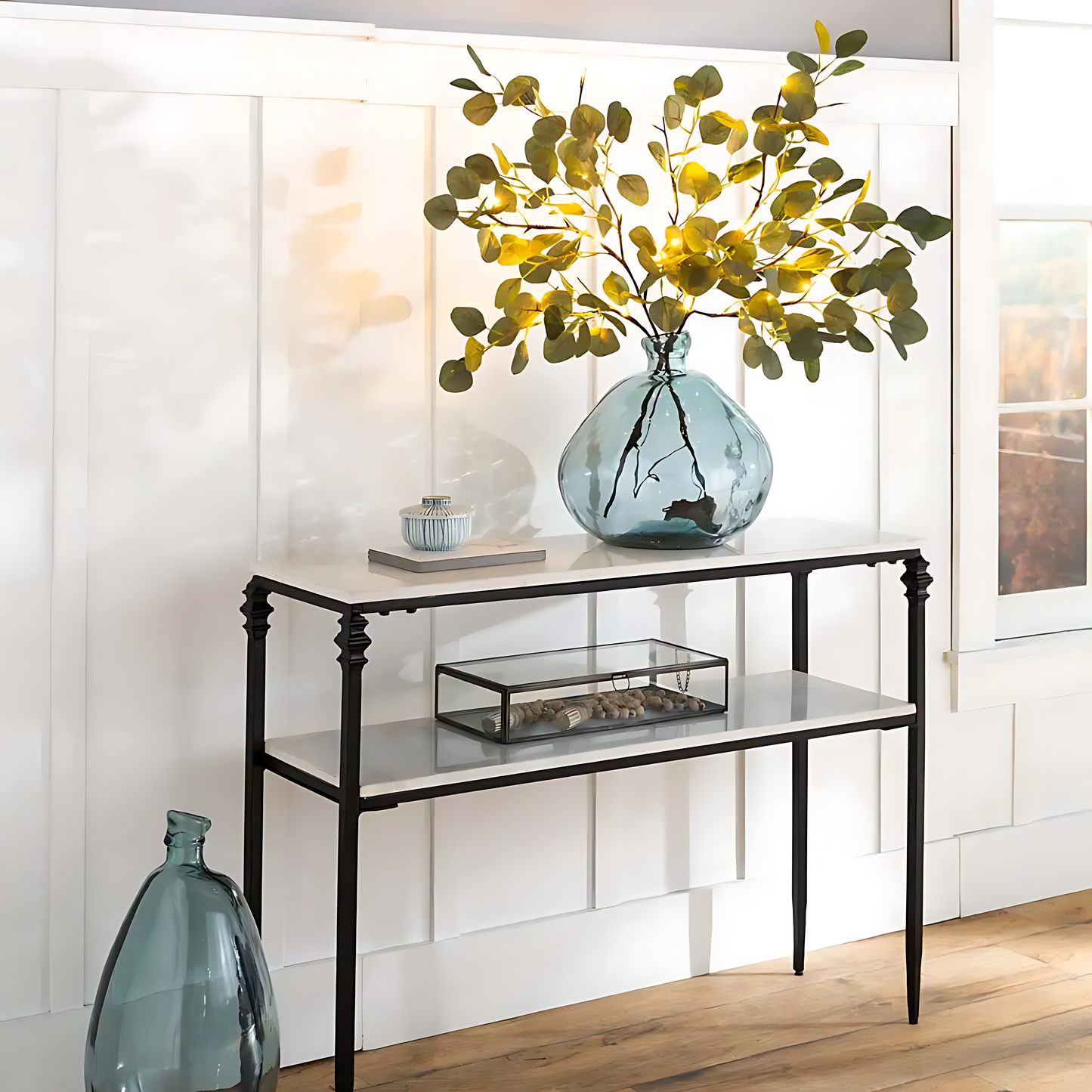Glowing Eucalyptus Branch- Effortless ambiance for any occasion.