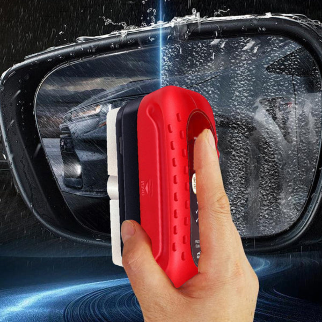 Automotive Oil Film Cleaning Brush – Provides a crystal-clear view instantly