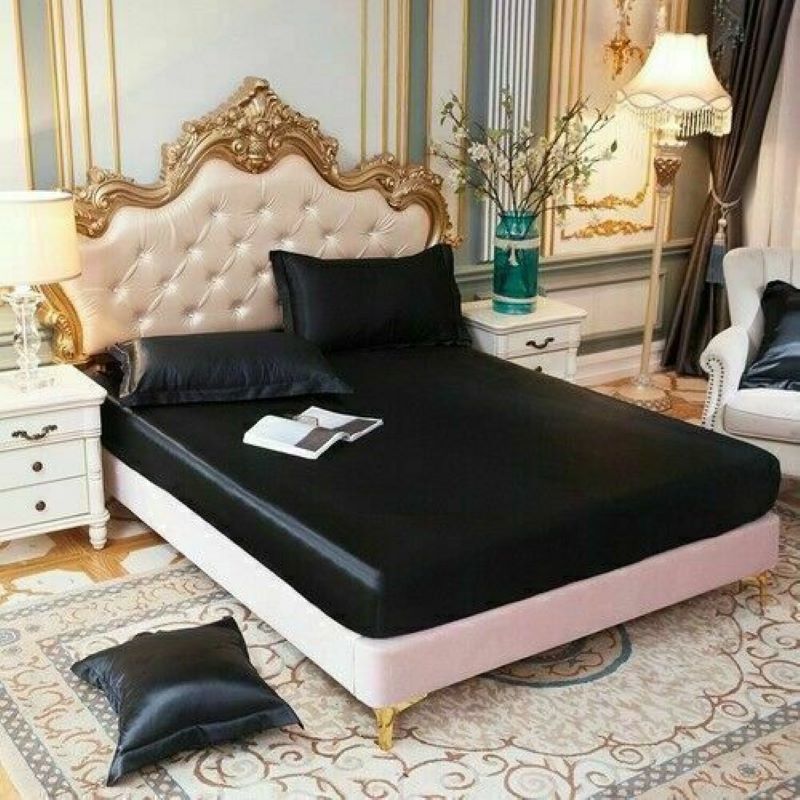 Ice Silk Bed Fitted Sheet