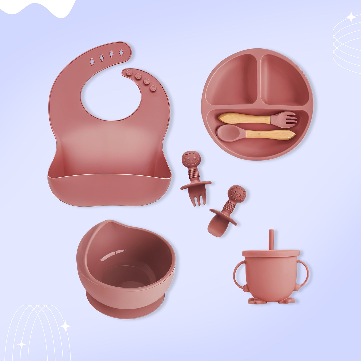 Baby Feeding Set - ALL ESSENTIALS 10-PACK SET