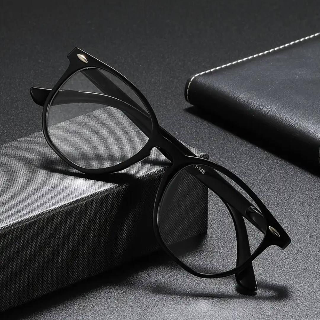 Modern mens reading glasses sales