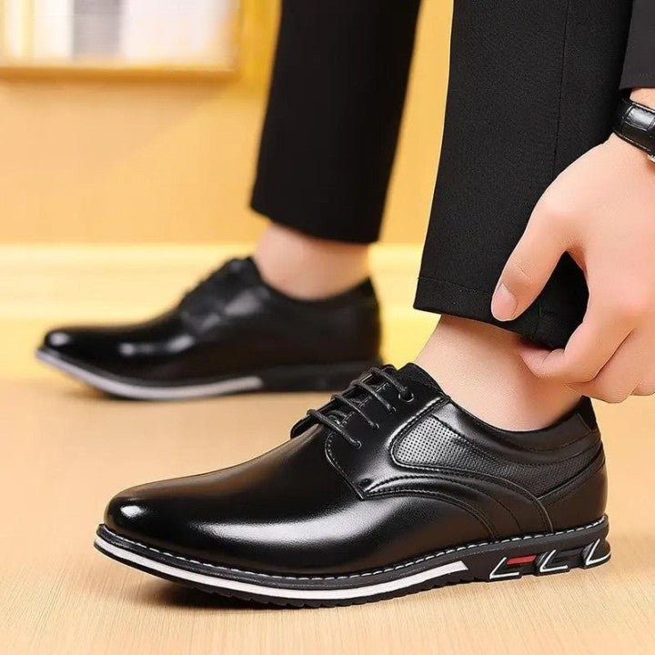 Men Oxford Leather Dress Shoes - Stay Comfortable in every occasion Work, Office or at Party