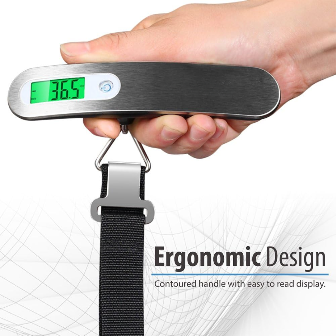 Digital Luggage Scale - Avoid Unexpected Baggage Fees Easily