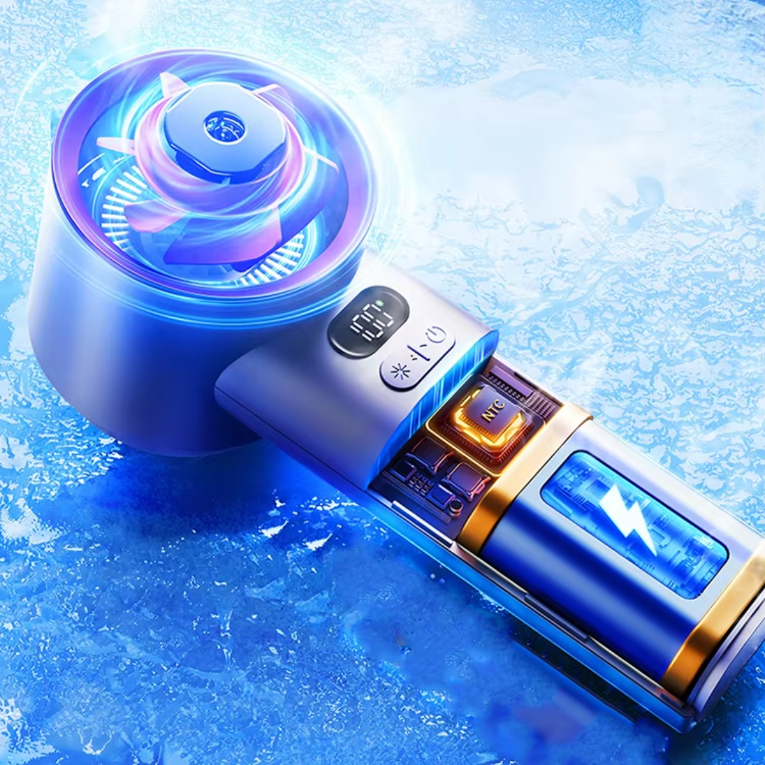 Handheld Mini Fan – Instant Cooling in Seconds