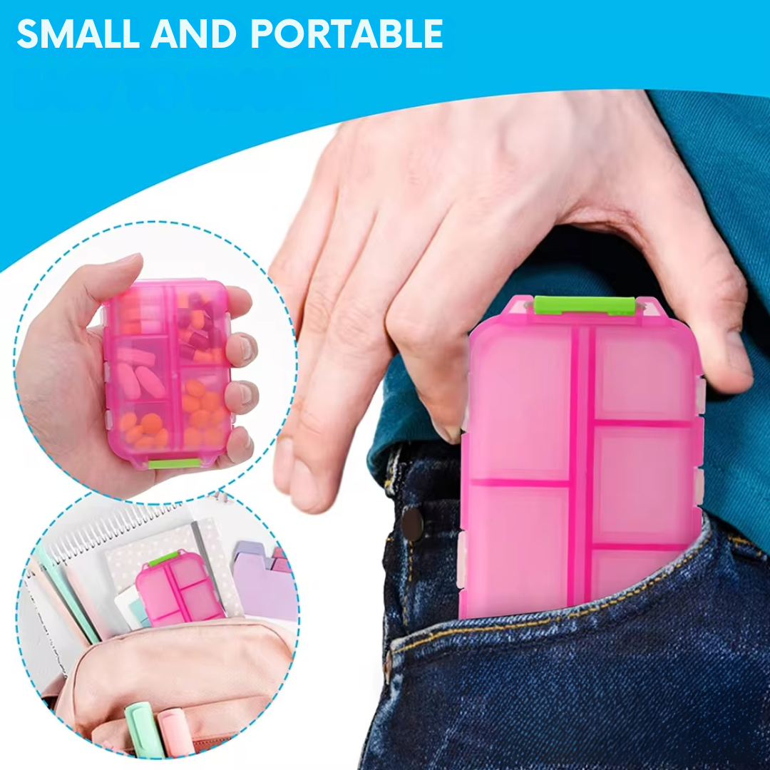 Portable Pill Case – Effortless organisation for all pills