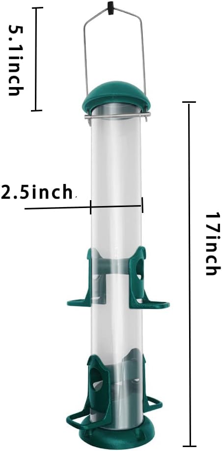 Squirrel Proof Bird Feeder - Heavy-duty, virtually indestructible design