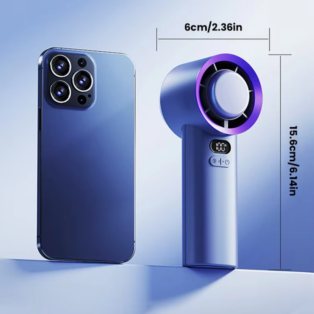 Handheld Mini Fan – Instant Cooling in Seconds