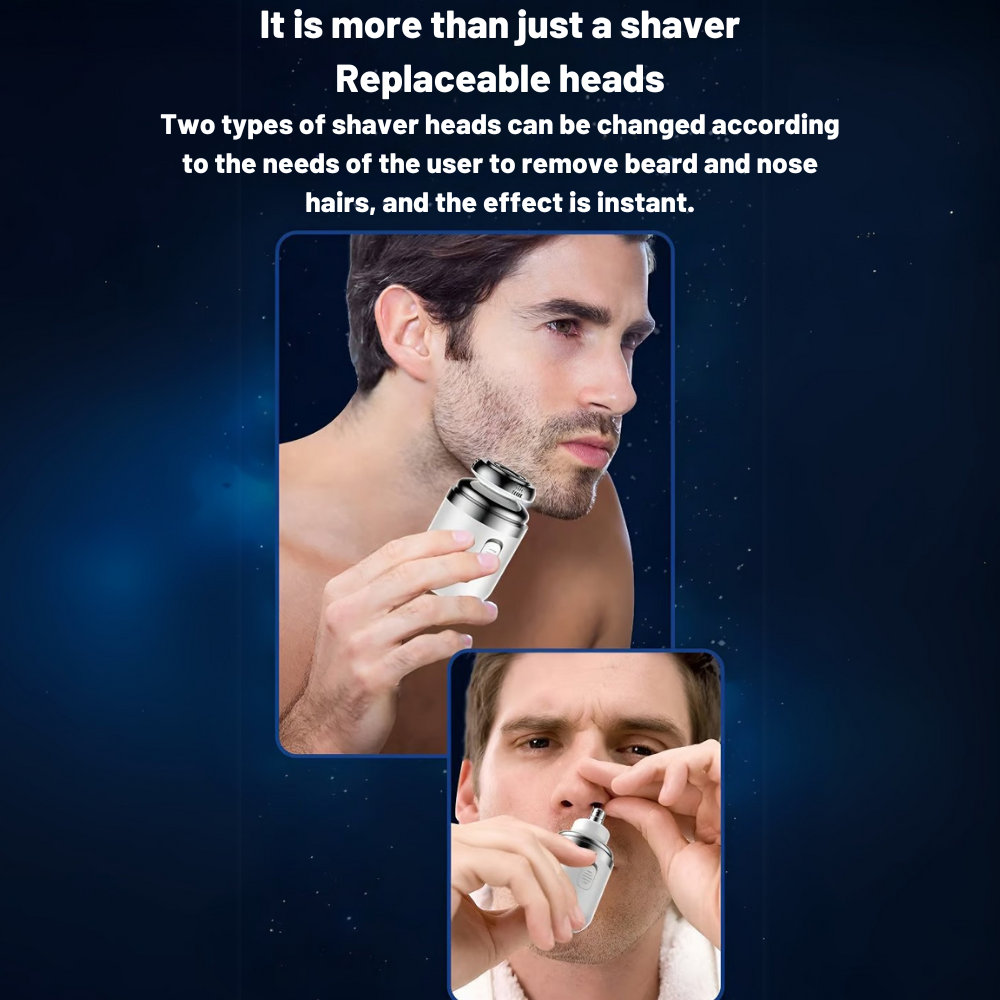 Mini Electric Shaver - Waterproof & Pain-free