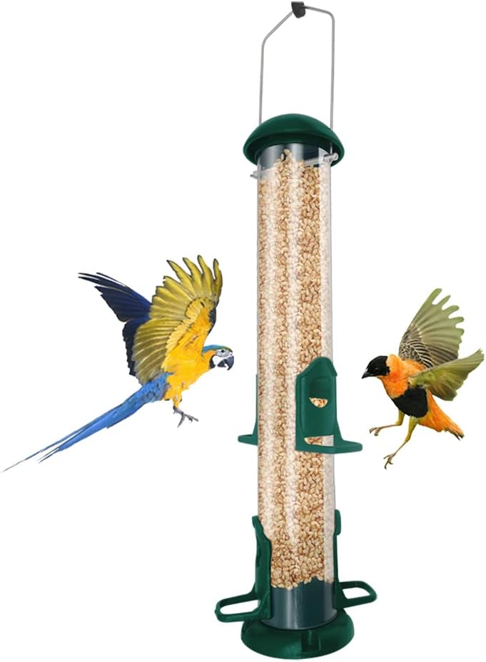 Squirrel Proof Bird Feeder - Heavy-duty, virtually indestructible design