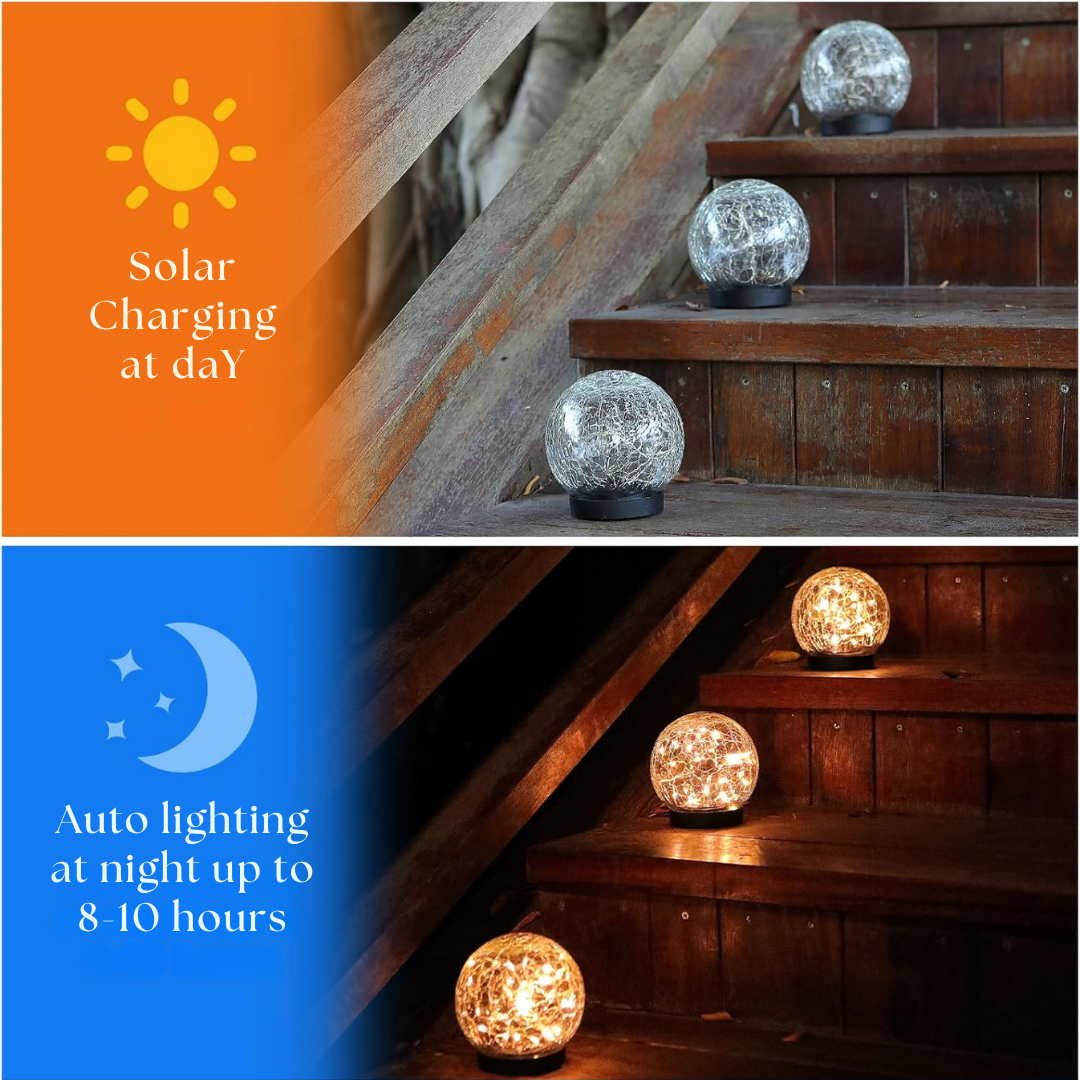 Solar Globe Light – Effortless Solar-Powered Convenience