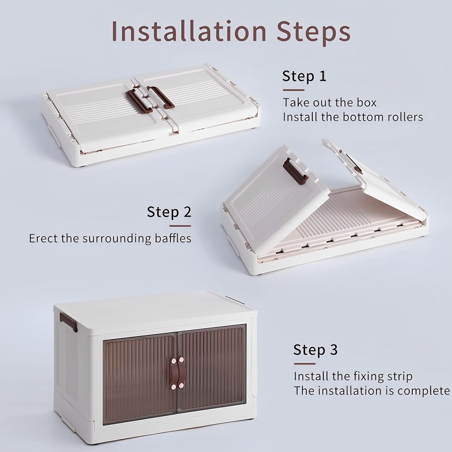 Collapsible Storage Boxes