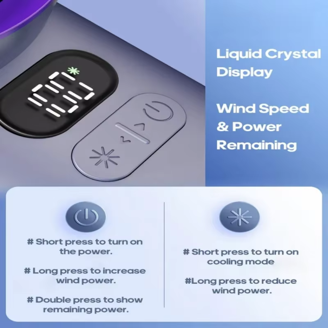 Handheld Mini Fan – Instant Cooling in Seconds