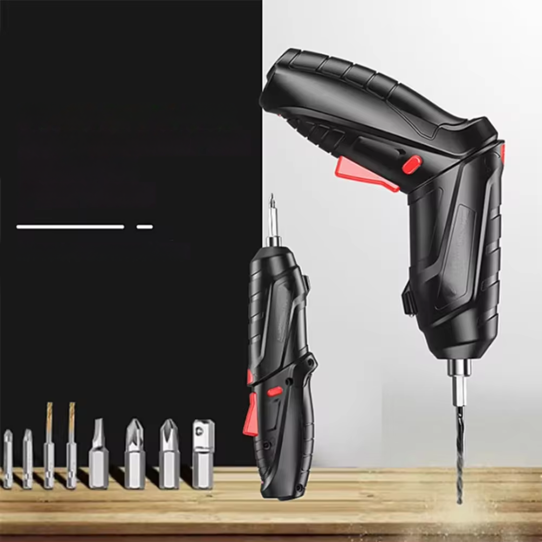Electric Cordless Screwdriver - Lightweight Tool, Heavy-Duty Power
