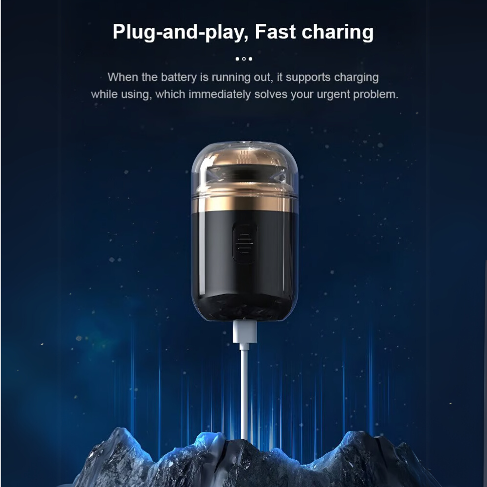 Mini Electric Shaver - Waterproof & Pain-free