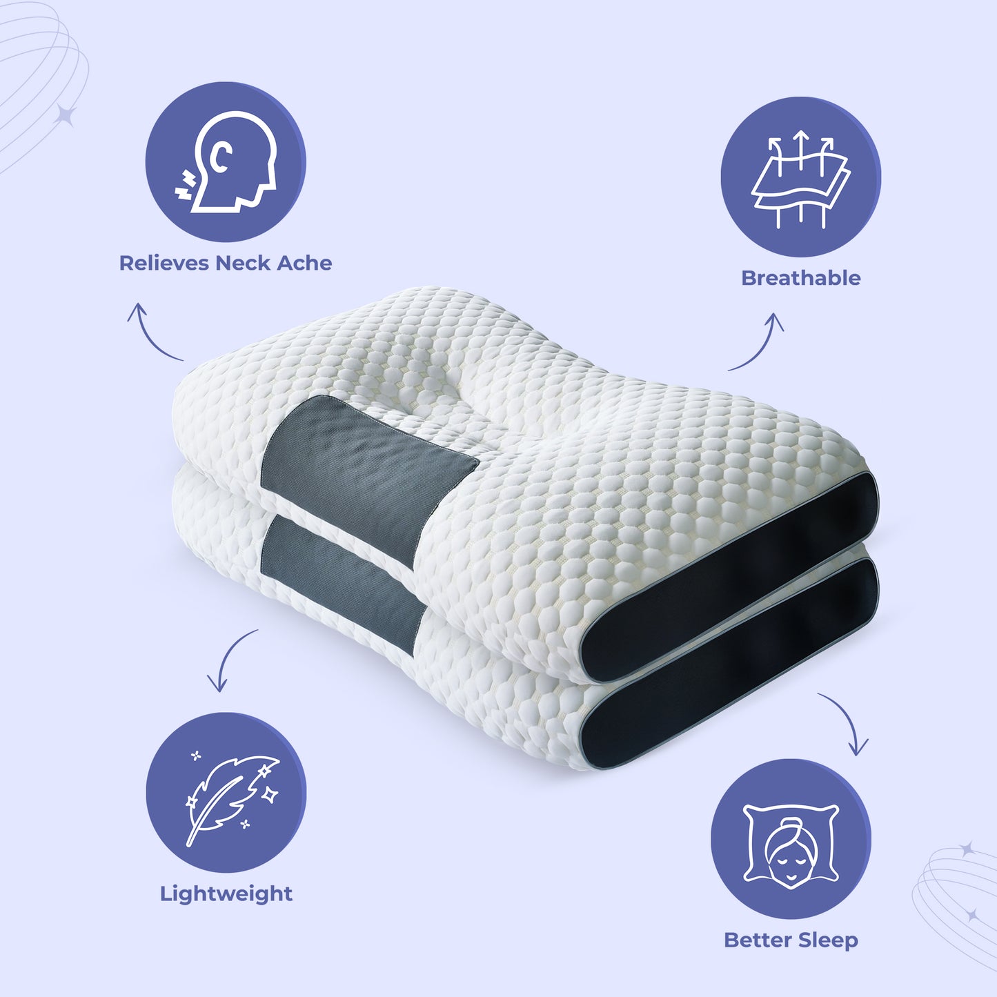 Ergonomic Neck Support Pillow