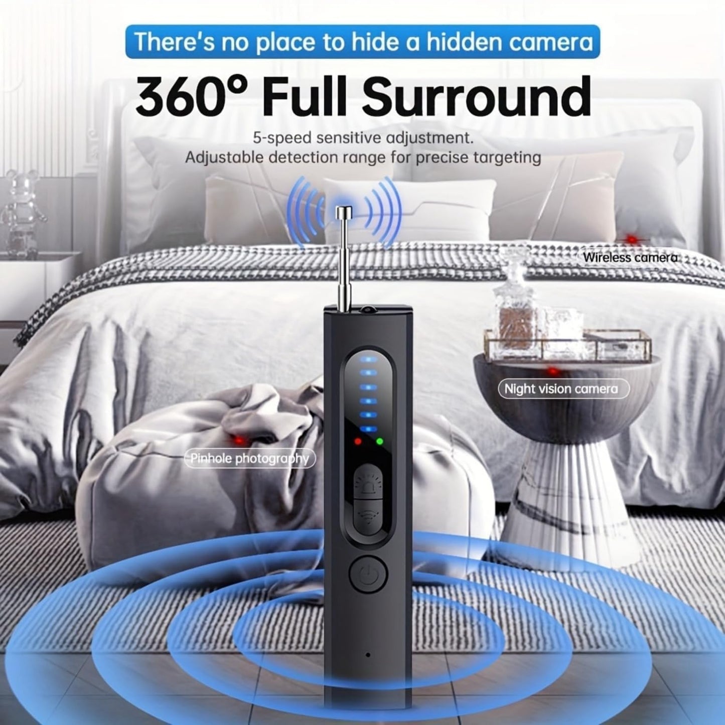Hidden Camera & GPS Detector