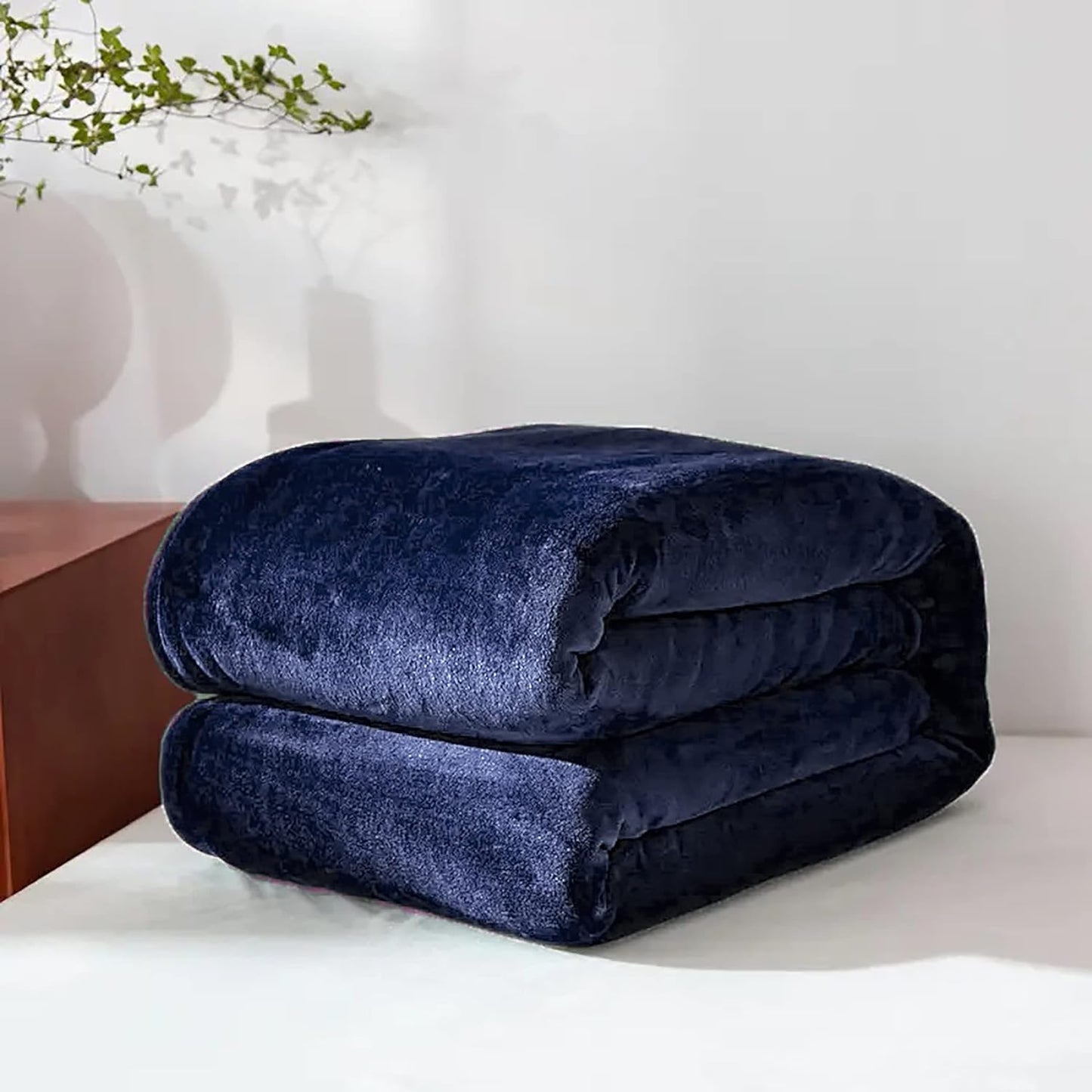 Fleece Large Sofa Throw Light Weight Faux Fur Blanket