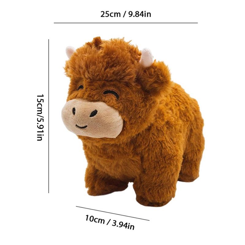 Fluffy Highland Cow Plush Toy - Adopt Highland Cow