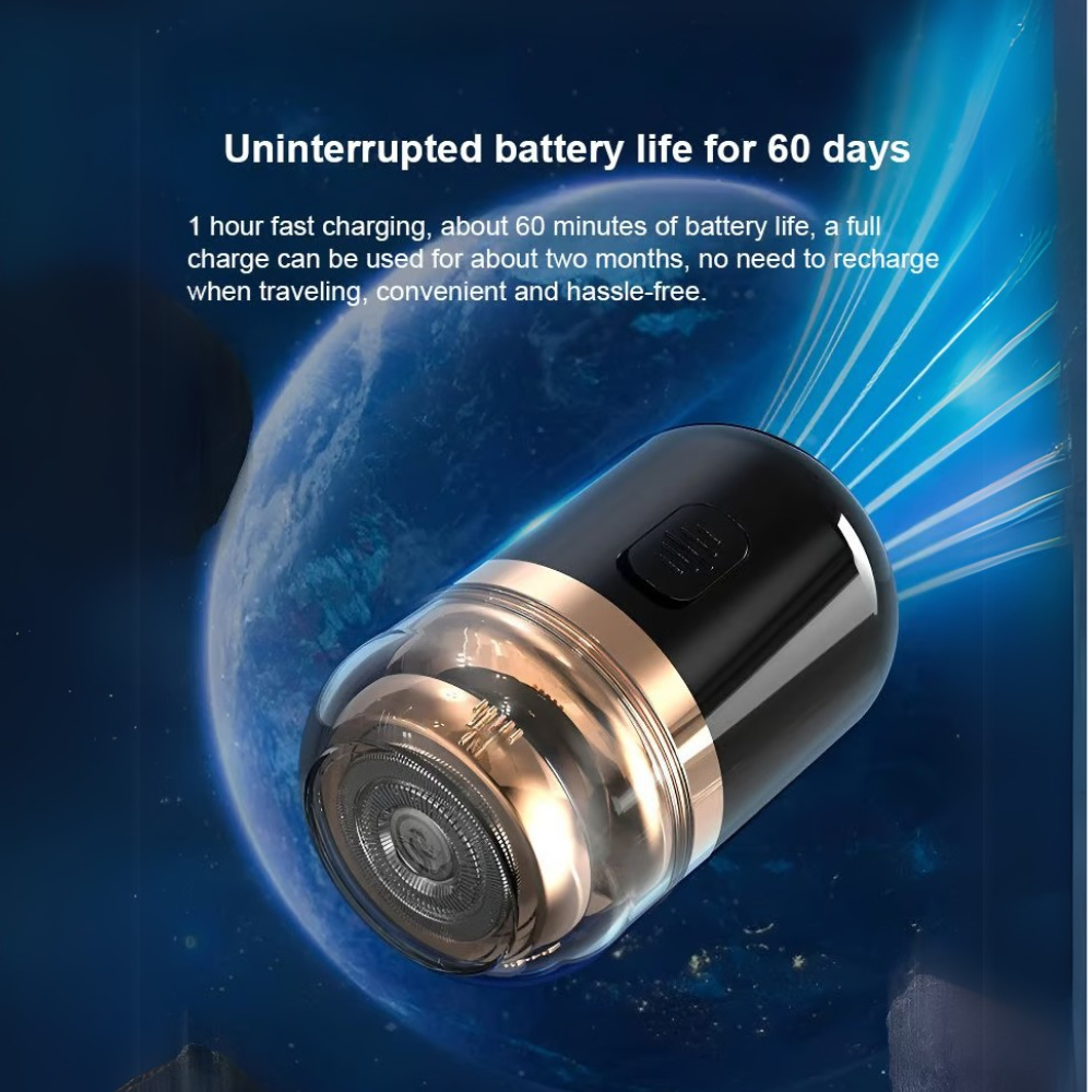 Mini Electric Shaver - Waterproof & Pain-free