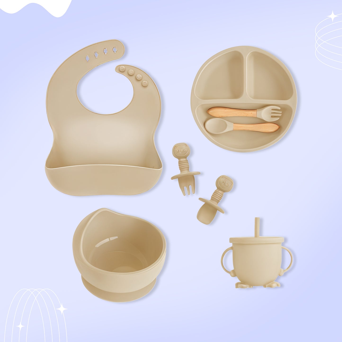 Baby Feeding Set - ALL ESSENTIALS 10-PACK SET