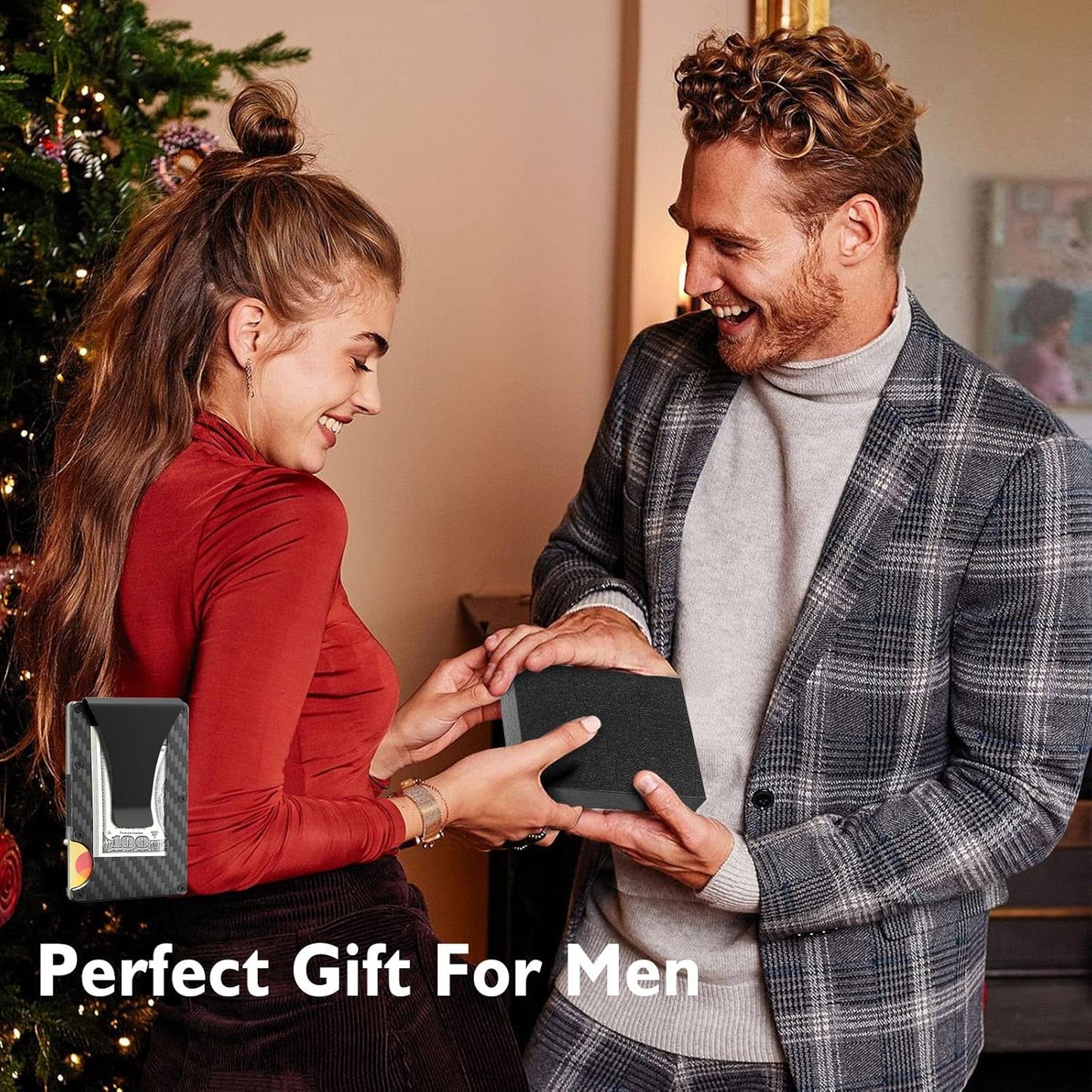 Men's Sleek Wallet - Holds up to 15 cards