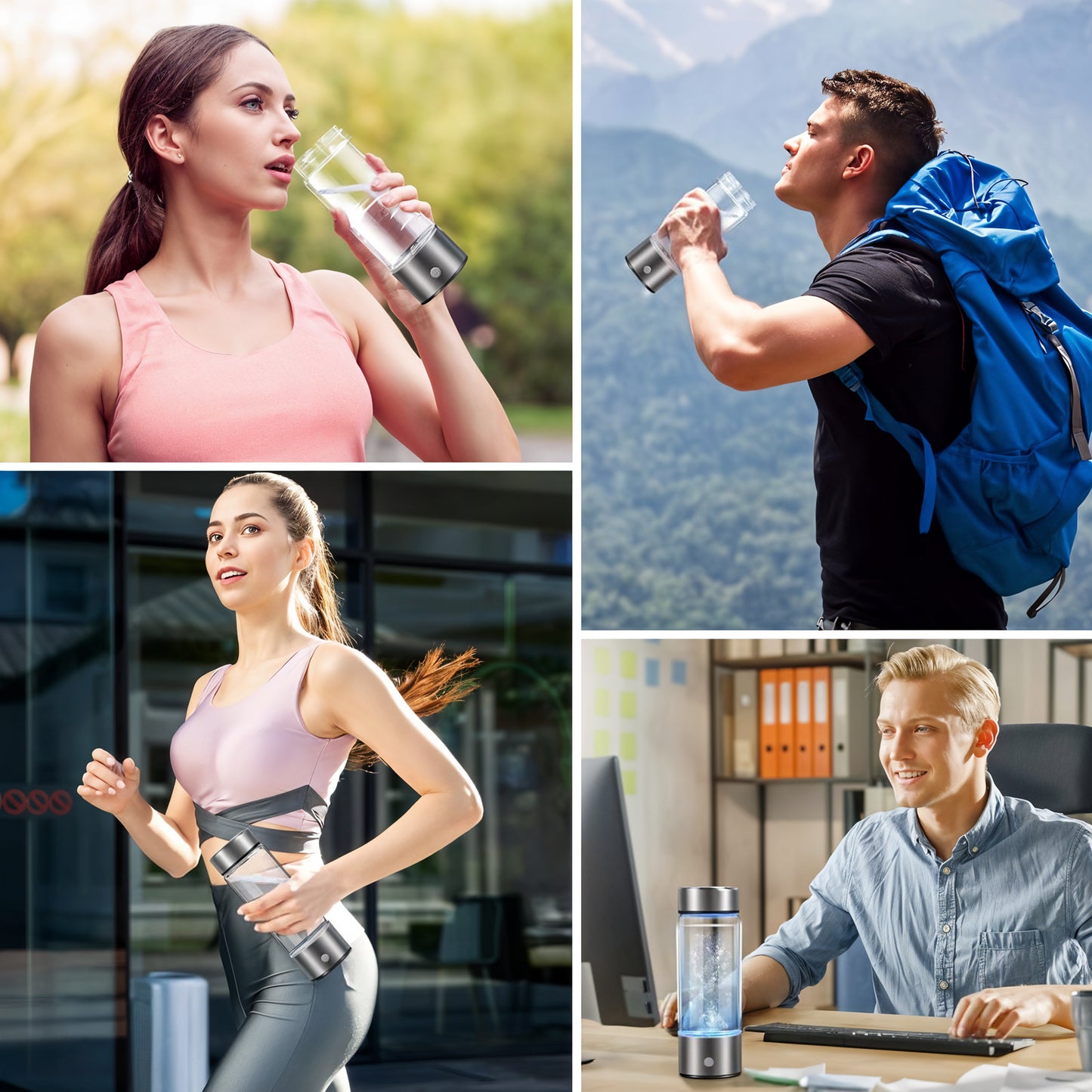 Hydrogen Water Ionizer Bottle – Improves Overall Well-being