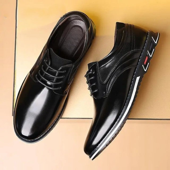 Men Oxford Leather Dress Shoes - Stay Comfortable in every occasion Work, Office or at Party