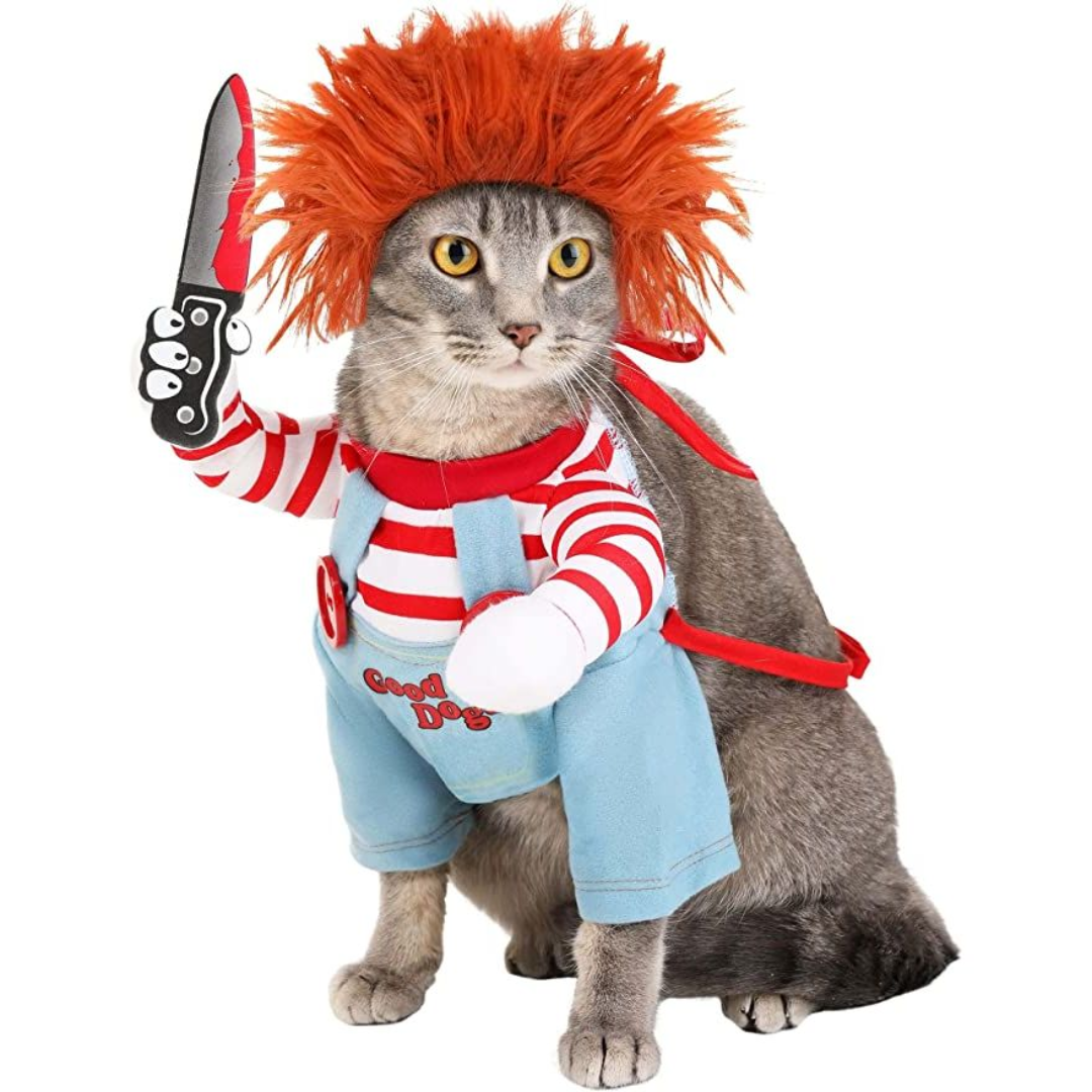 Chucky Pet Halloween Costume – Enhance Your Pet’s Playful Personality