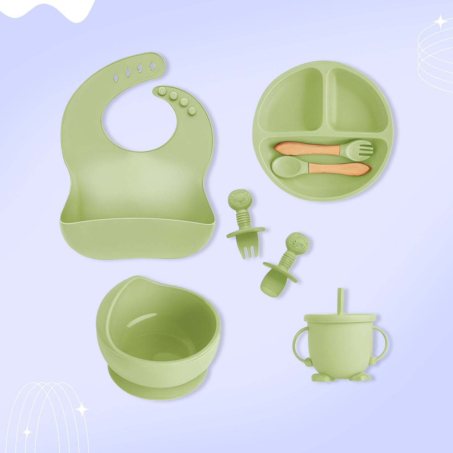 Baby Feeding Set - ALL ESSENTIALS 10-PACK SET