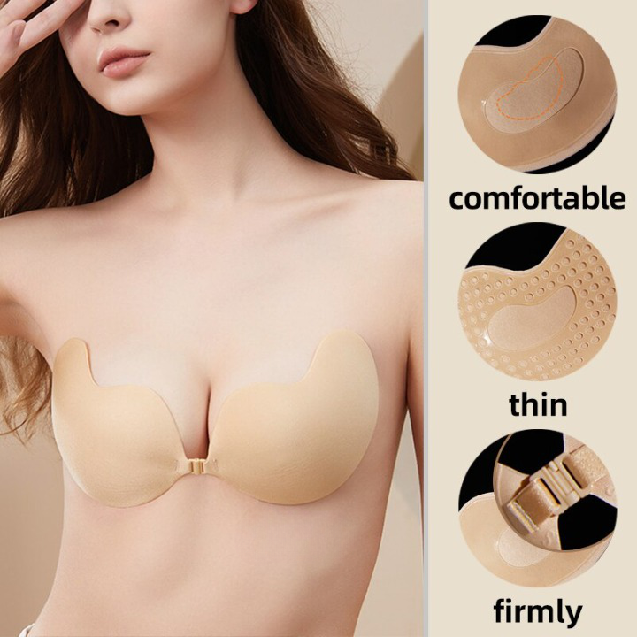 Lifted Bliss - Reusable Pushup Strapless Sticky Bra