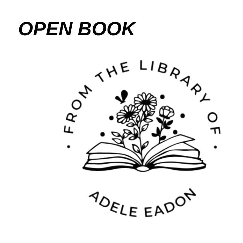 Book Embosser - Seal Stamps of your own design on Books, Business Cards, or Notebooks