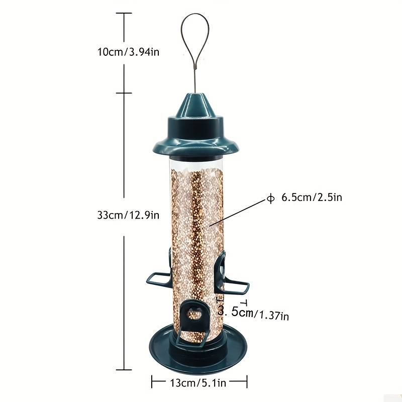 Squirrel Proof Bird Feeder - Heavy-duty, virtually indestructible design
