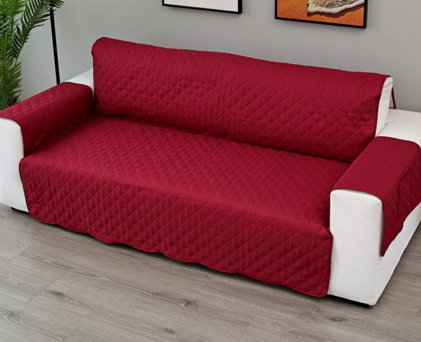 1/2/3 Seater Pet Sofa Protector Cover Quilted Couch Covers Lounge Slipcover
