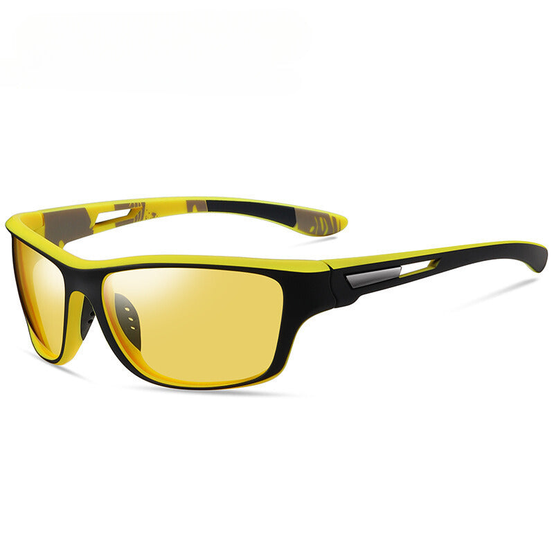 Men's Outdoor Sports Sunglasses with Anti-glare Polarized Lens - Fishing & Other Sports Activities