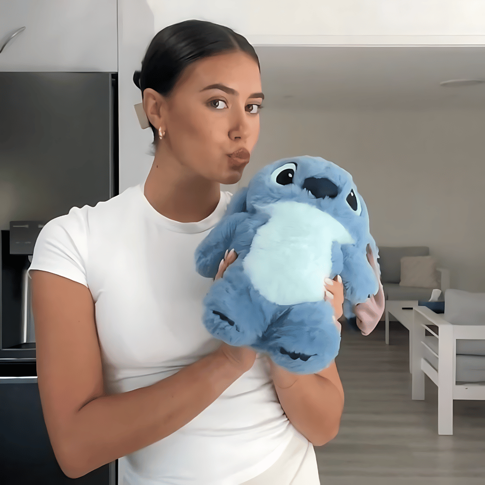 Stuffed Warmth Therapy Plush Toy with Heating Pad for Period Cramps, Pain & Stress Relief