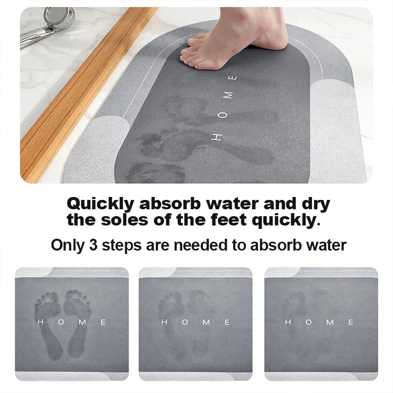 Instant Water Absorbent Floor Mat