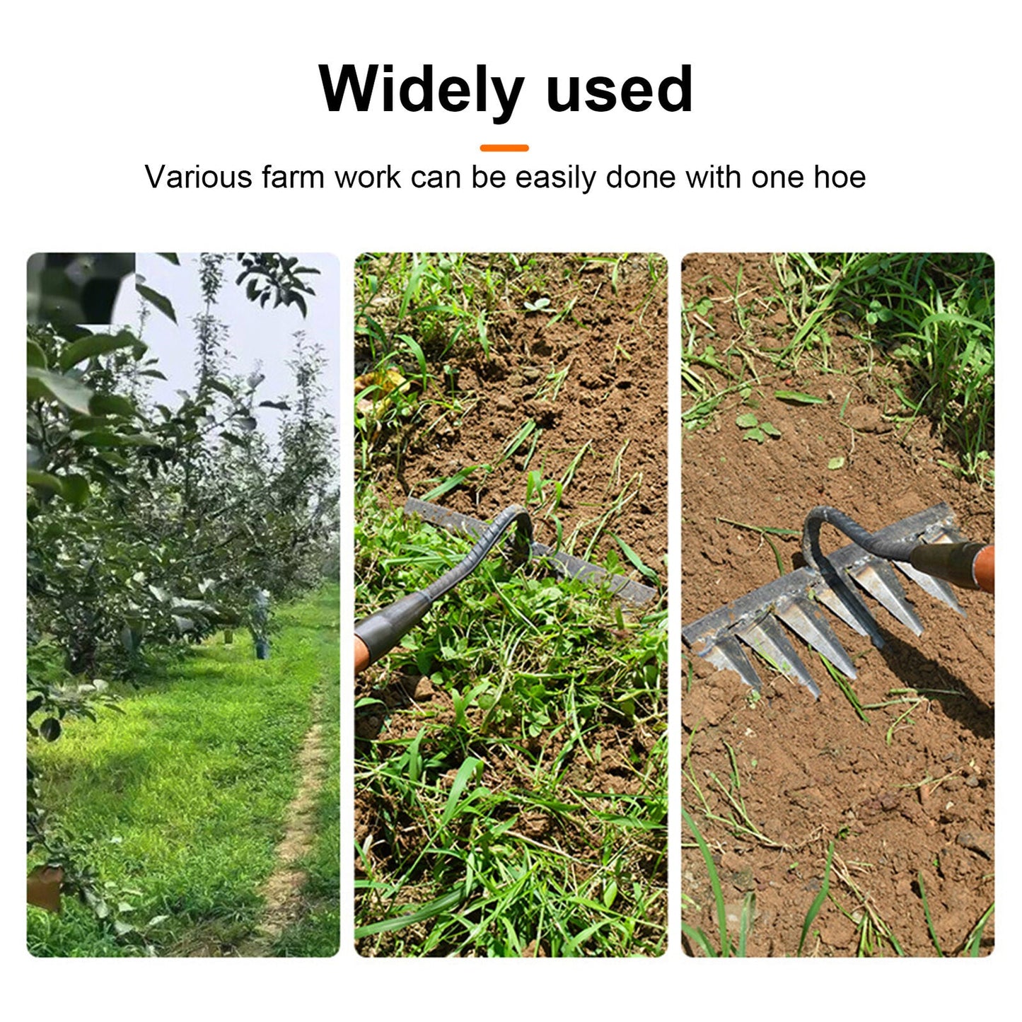 The Iron Weeder Rake Long Size