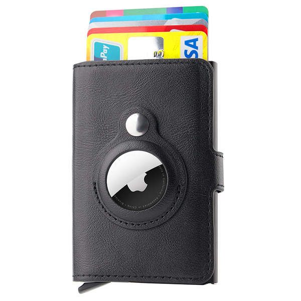 Leather Case Slim Air tag Wallet