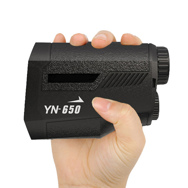 Golf Laser Distance Meter Rangefinder with Slope Adjusted Mode, Flag-Lock and Long Range Capability for Golf and Hunting
