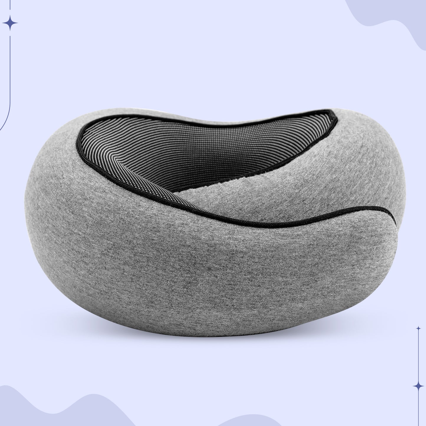 Compact Travel Neck Pillow – Lightweight Neck Support for Long Trips