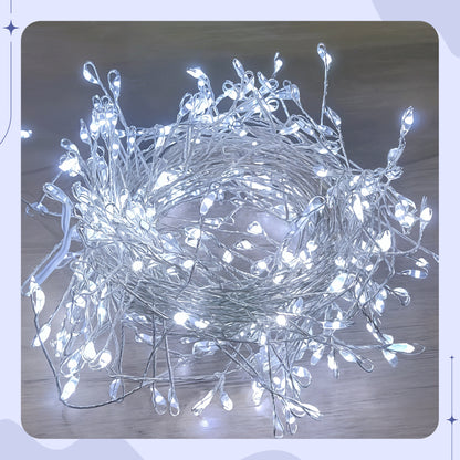 LED Firecracker String Lights – Dazzling Copper Wire Sparkle
