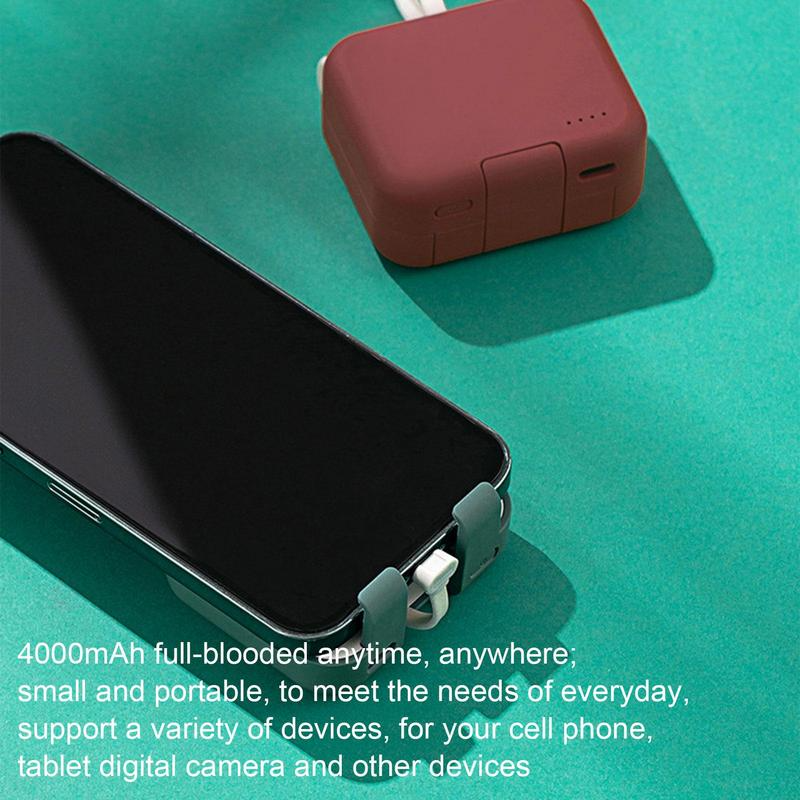 Mini Power Bank and Phone Holder