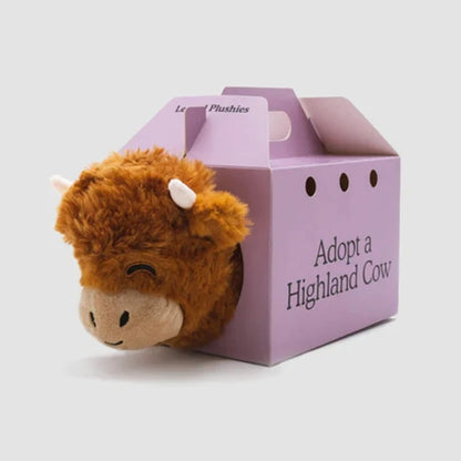 Fluffy Highland Cow Plush Toy - Adopt Highland Cow