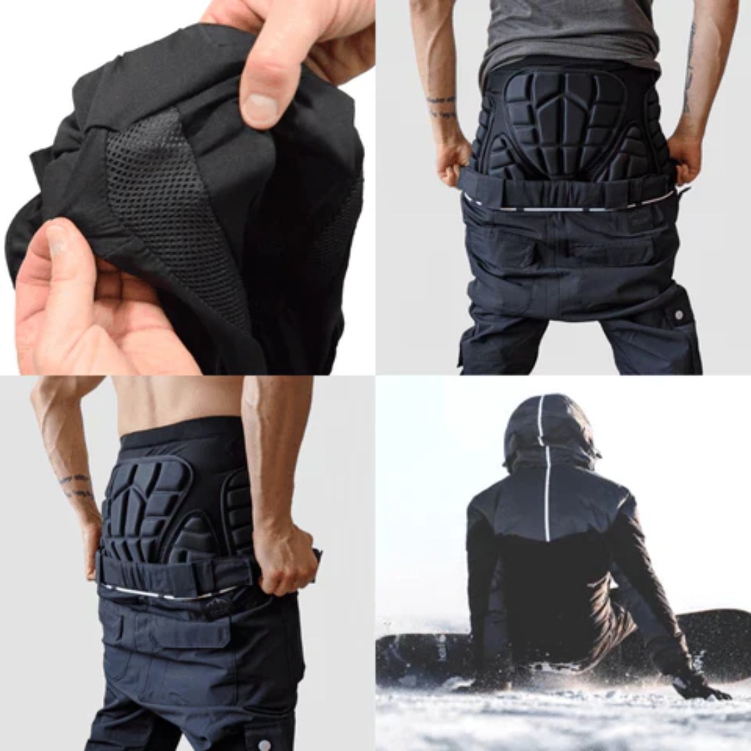 Snowboard and Ski Impact Shorts - Provides Protection & Comfort