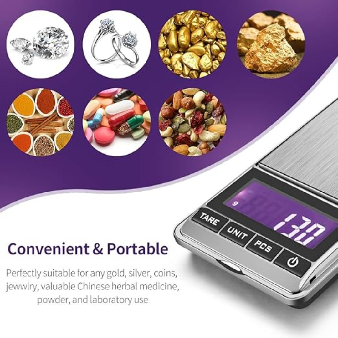 Digital Pocket Scale - Consistent & Reliable Measurements