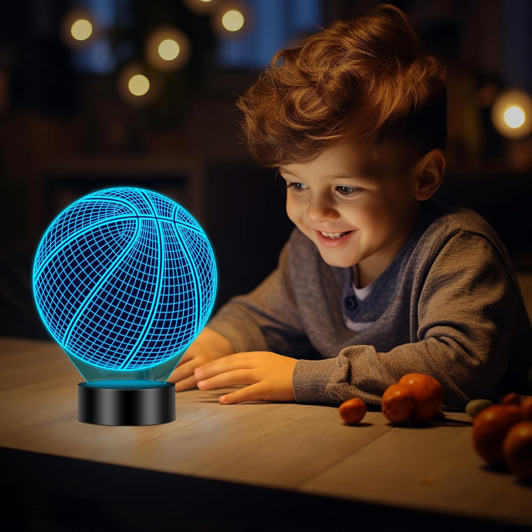 Basketball 3D Illusion Lamp